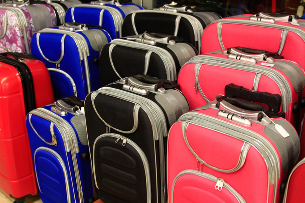 Modern táskák utazás sok szín - Fotó, kép