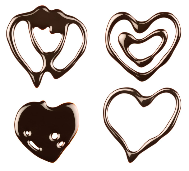 Шоколадные сердца
 - Фото, изображение