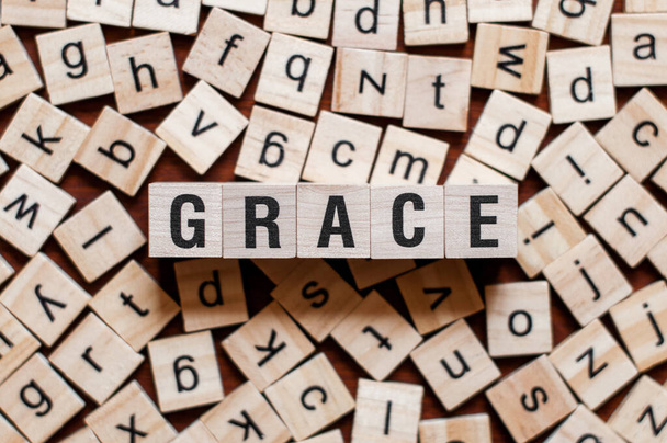 Grace word concept - Photo, Image