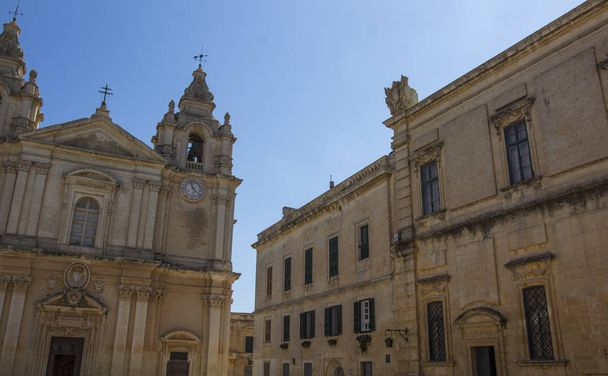 The ancient castle of Mdina in Malta  - Foto, Bild