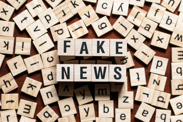 Fake News word concept - Фото, зображення