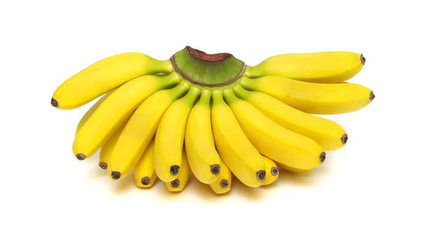 Bananenbaby auf weiß - Foto, Bild