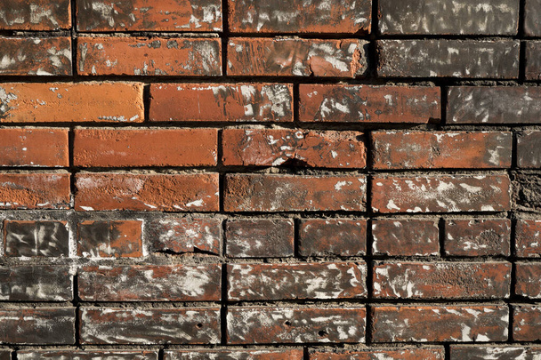 Brick wall texture. Background image of masonry - Φωτογραφία, εικόνα