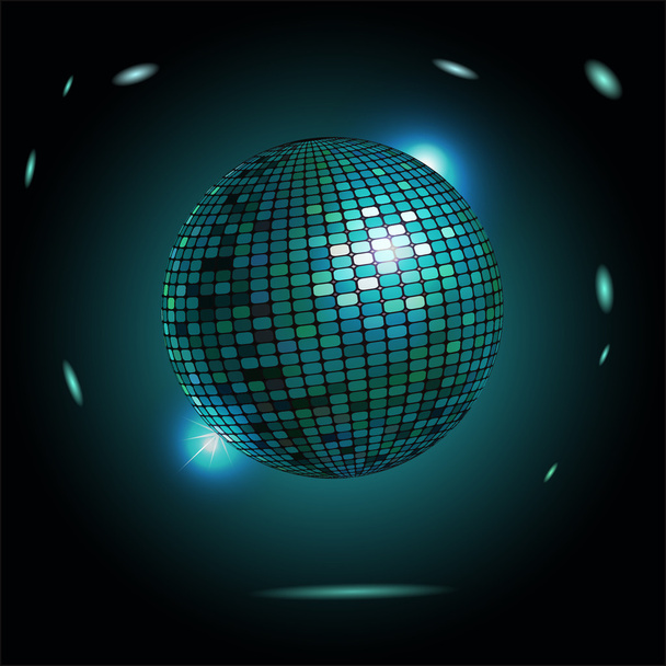 Векторная иллюстрация диско-шара
 - Вектор,изображение