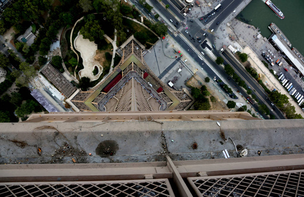 increíble vista impresionante desde la Torre Eiffel
 - Foto, Imagen