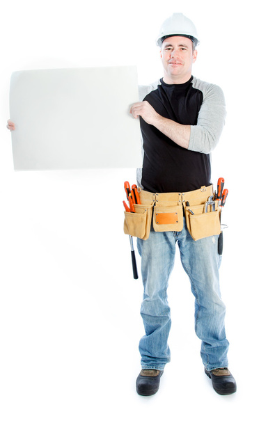 Caucasian man contractor - Photo, Image