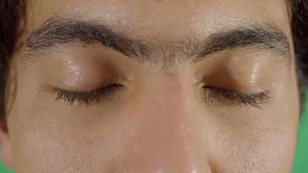 Λεπτομέρειες αφύπνισης ματιών - Πλάνα, βίντεο