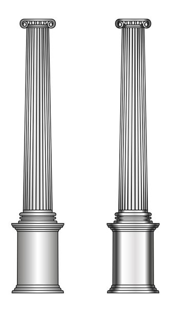 Griechisches Säulenmodell - Vektor, Bild