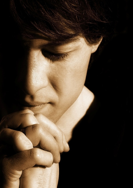 Praying Man - Foto, afbeelding