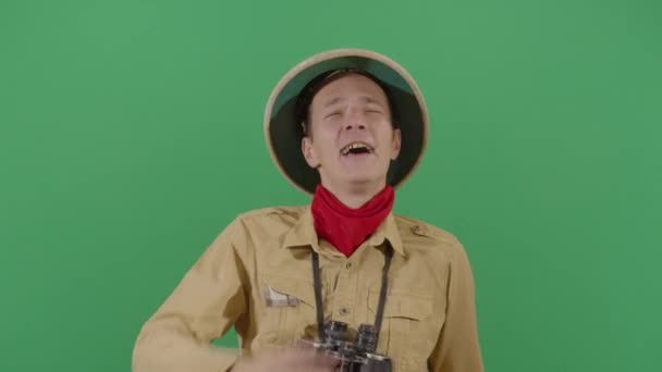 Nakažlivý smích dospělého muže Explorer  - Záběry, video