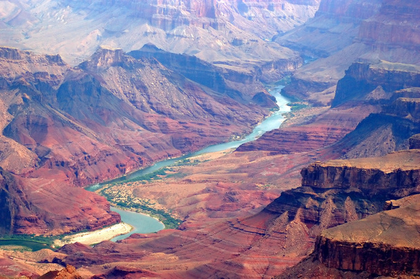 Wielki Kanion i rzeka Kolorado - Zdjęcie, obraz