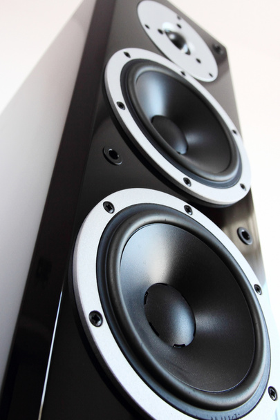 Black audio speakers - Photo, Image