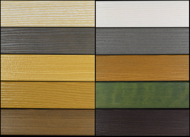 Muster von Farb- und Holzessenzen - Foto, Bild