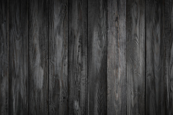 Gray wooden background with old painted boards - Fotó, kép