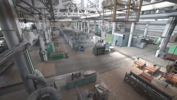 Structures and parts of machine tools in heavy engineering plants. - Footage, Video