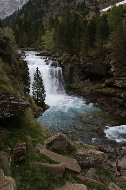 Naturpark von ordesa und monte perdido in den Pyrenäen. huesca spanien - Foto, Bild