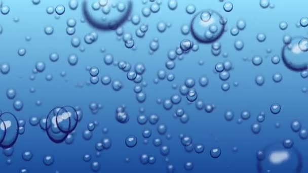 abstracte bellen in water 4k - Video