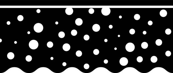 Μαύρο σφουγγάρι με το εικονίδιο φυσαλίδες απομονωθεί σε λευκό φόντο. Μια τσουλάρα για πλύσιμο πιάτων. Το λογότυπο της υπηρεσίας καθαρισμού. Απεικόνιση διανυσματικών φορέων - Διάνυσμα, εικόνα