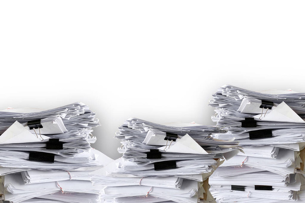 many stack of paper documents  - Photo, Image