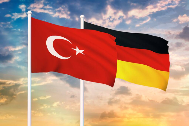 Relationship between the Turkey and the Germany - Photo, Image