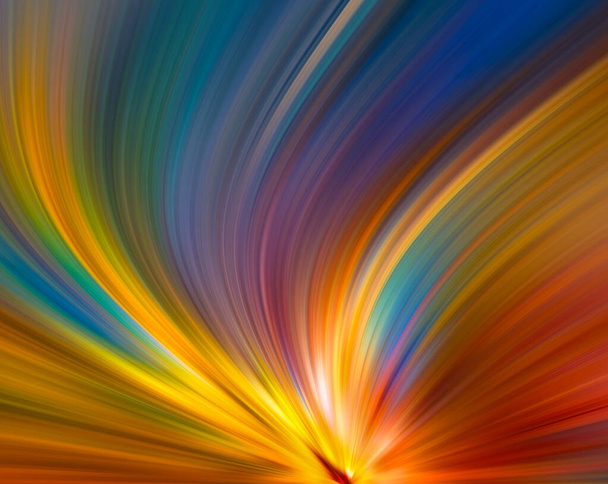 Abstract big data, kleurrijke vezels, snelheid stralen achtergrond. 3 quinquies - Foto, afbeelding
