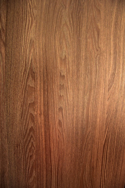 Brown wood background, laminate flooring. Natural background. - Photo, Image