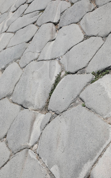 kövek egy ókori római úton - Fotó, kép