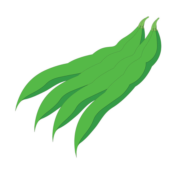 Filtros de ervilha verde - Desenhos animados imagem vetorial
 - Vetor, Imagem