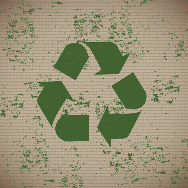 etykieta recyklingu - Wektor, obraz