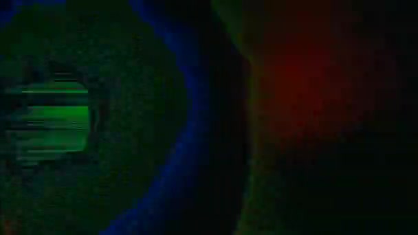 Surrealistische iriserende neon gloeiende textuur, futuristische jaren negentig spirit.  - Video