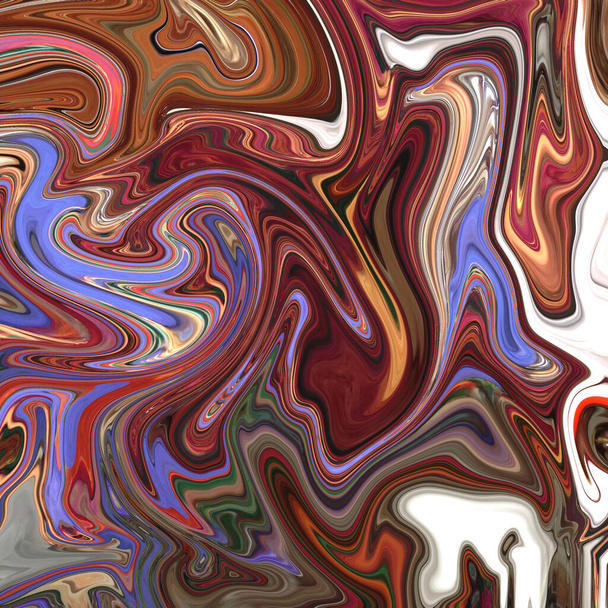 Кольоровий абстрактний фон з рідкою мармуровою текстурою
 - Фото, зображення