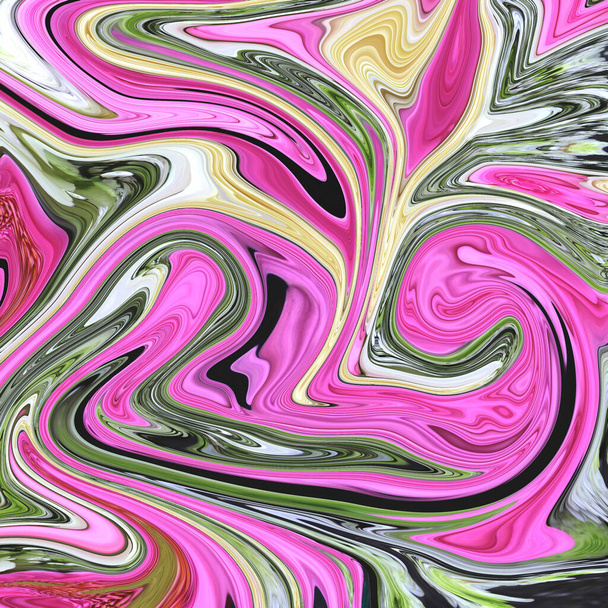Кольоровий абстрактний фон з рідкою мармуровою текстурою
 - Фото, зображення