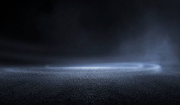 3D Renderização abstrato noite escura criativo borrado asfalto ao ar livre
 - Foto, Imagem