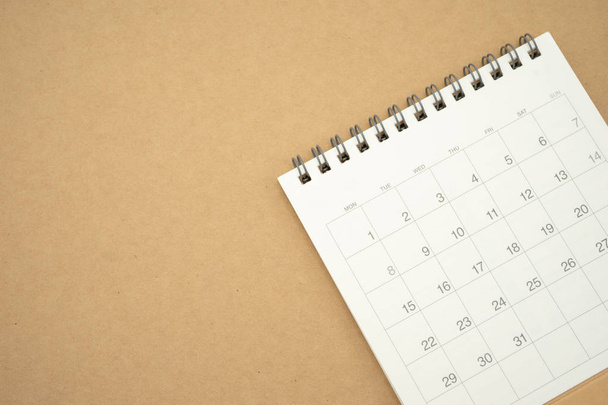 Ένα ημερολόγιο του μήνα. χρησιμοποιώντας ως φόντο της επιχειρηματικής ιδέας ενός - Φωτογραφία, εικόνα