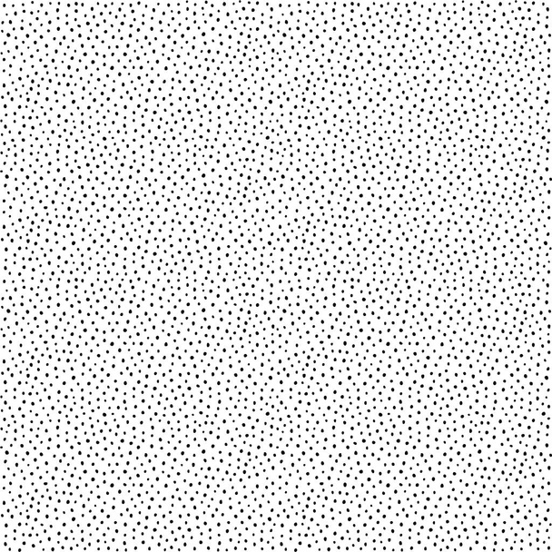 Seamless pattern. Drawing with with points. - Vector, Image
