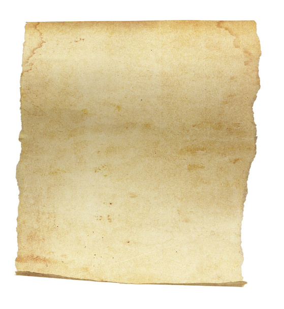 Eski Açılmış Kağıt Yaprağı - Fotoğraf, Görsel
