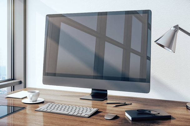 Modern designer desktop - Фото, зображення