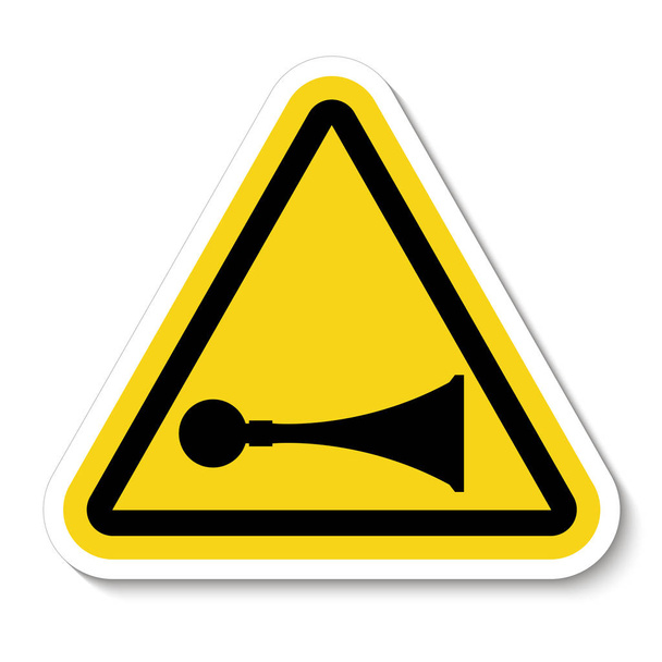 Ppe Icon.Sound Horn Symbol Sign Beyaz Arka Planda İzole,Vektör Çizimi Eps.10  - Vektör, Görsel