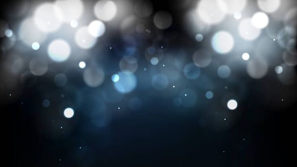 Színes Defókuszált Lights háttér gyönyörű elegáns illusztráció grafikai tervezés - Vektor, kép