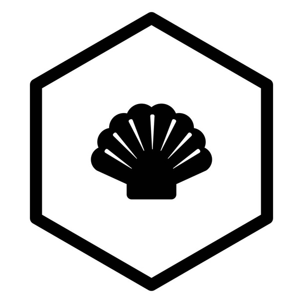 Shell and comb - Vector, Image