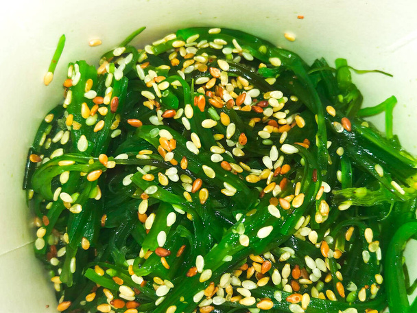 Chuka Seaweed Salad, background texture - Photo, Image