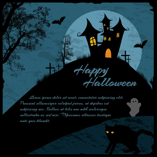 Halloween background - Vector, Image