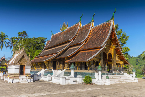 Wat Xieng Thong, tempio buddista, Luang Prabang, patrimonio mondiale dell'UNESCO, Laos
. - Foto, immagini
