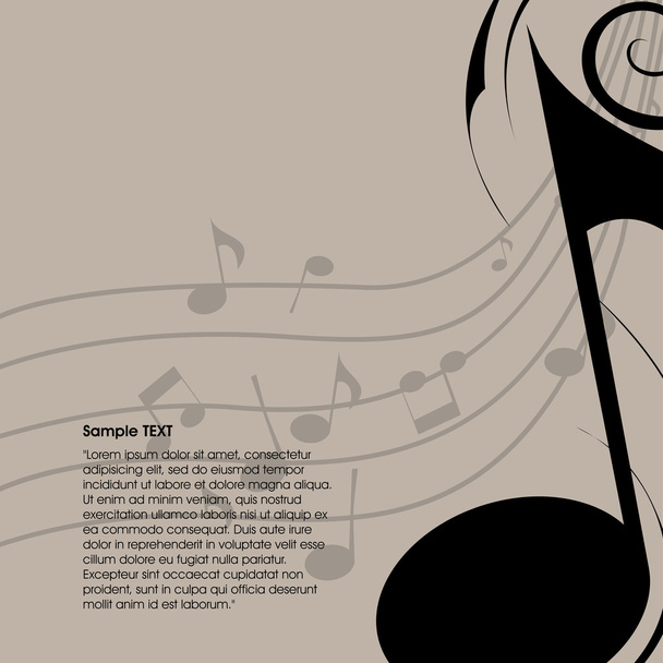 Music background - Вектор,изображение