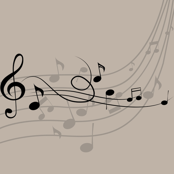 music notes - Вектор,изображение