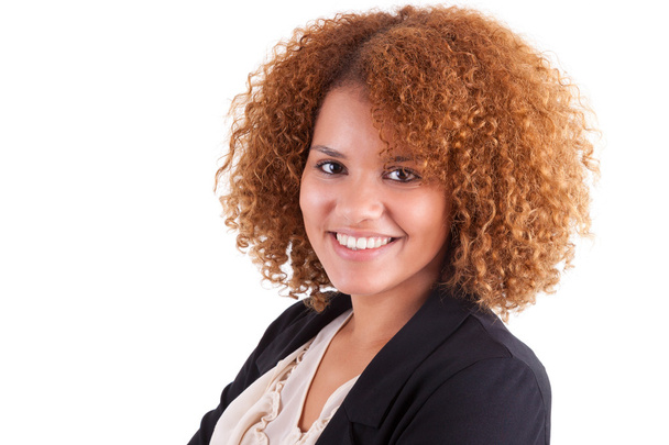 Portrait of a young african american business woman - Black peop - Φωτογραφία, εικόνα