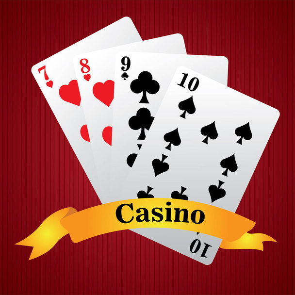 Diseño gráfico de Casino
 - Vector, imagen