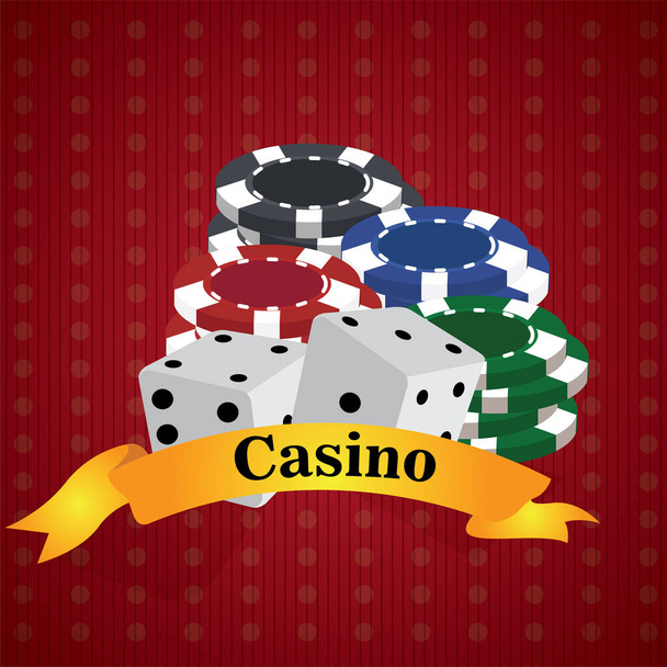 Casino graphic design - Vektor, kép
