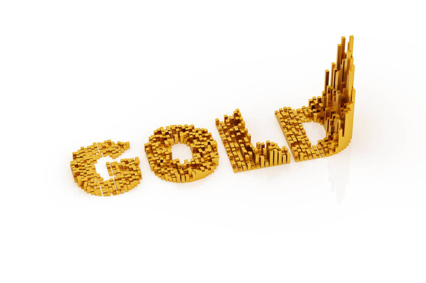 Графік золотих інвестицій, що відображає успіх в золотих інвестиціях
 - Фото, зображення