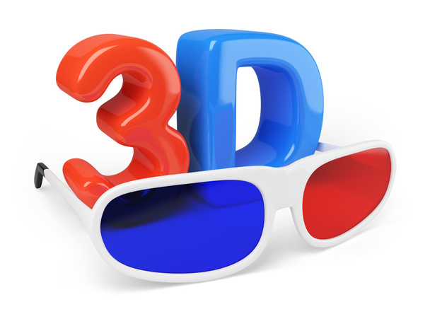 3d glasses - Photo, Image